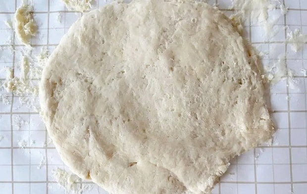 2回目1～2cmの厚さに伸ばした画像（撮影：エニママ）