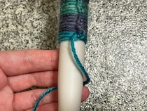 取り違え防止　家にある『毛糸』を傘の持ち手に巻くだけの簡単リメイク