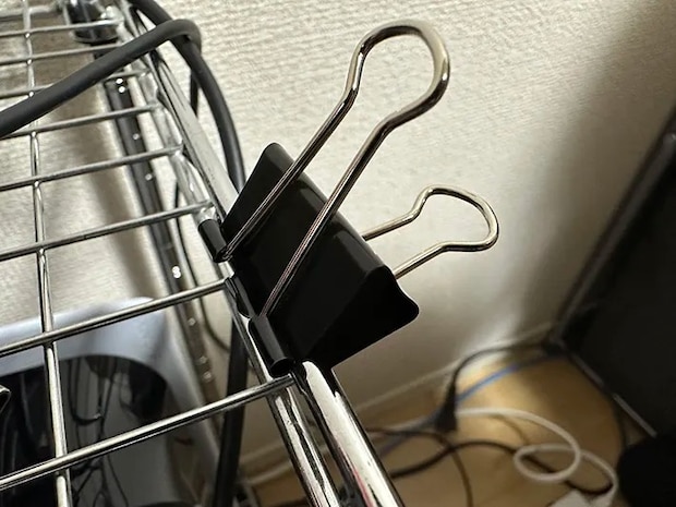 ダブルクリップの画像（撮影：grapeライフハック編集部）