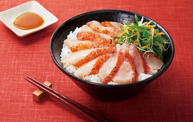 『金目鯛炙りスライス』の写真