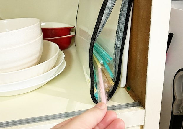 ファスナーケースの写真（撮影：grapeライフハック編集部）