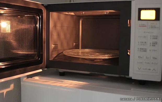 電子レンジの写真