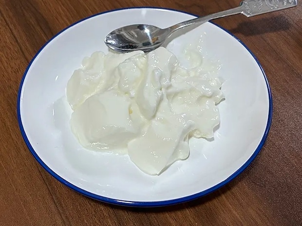 ヨーグルトが入った皿の写真（撮影：grapeフード編集部）