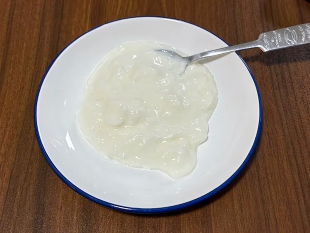 ヨーグルトが入った皿の写真（撮影：grapeフード編集部）