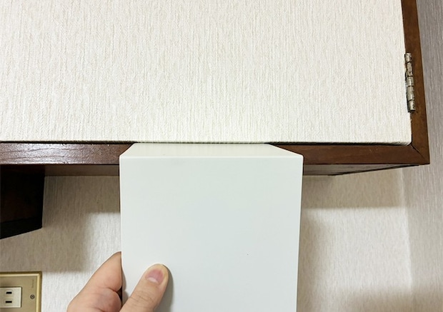 ブックエンドの活用写真（撮影：grapeライフハック編集部）