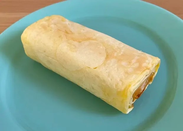 玉子焼き風ホットケーキの写真（撮影：grapeフード編集部）