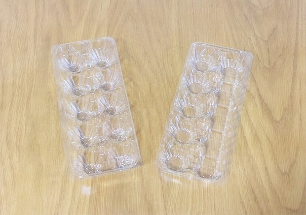 卵パック活用法写真（撮影：grapeライフハック編集部）