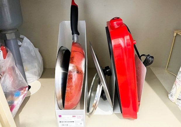 文房具のキッチン活用写真（撮影：grapeライフハック編集部）