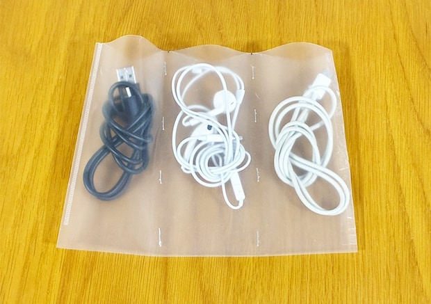 クリアファイルの活用写真（撮影：grapeライフハック編集部）