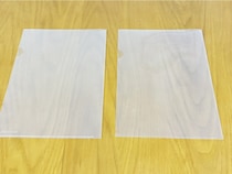 クリアファイルに紙は入れません！　ホッチキスで『3つのポッケ』を作ると…