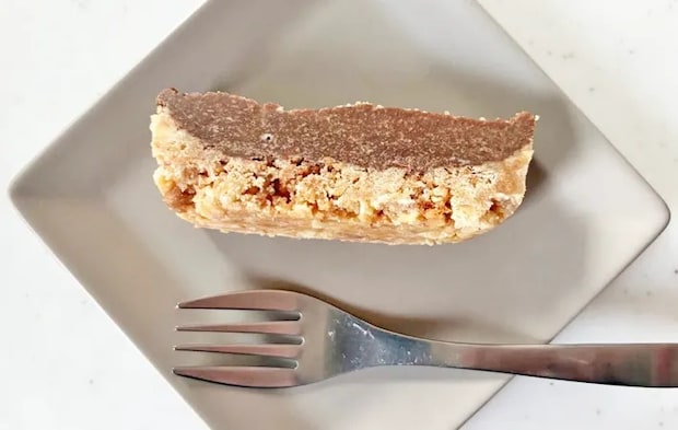 『チョコパイでチョコタルトケーキ』の完成写真（撮影：エニママ）