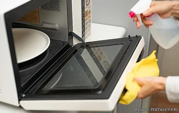 電子レンジの写真