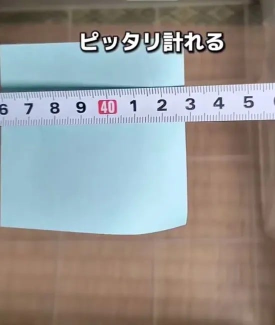 正確に計測できている様子