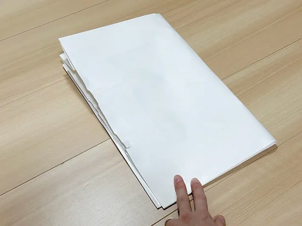 紙袋の画像（撮影：grapeライフハック編集部）