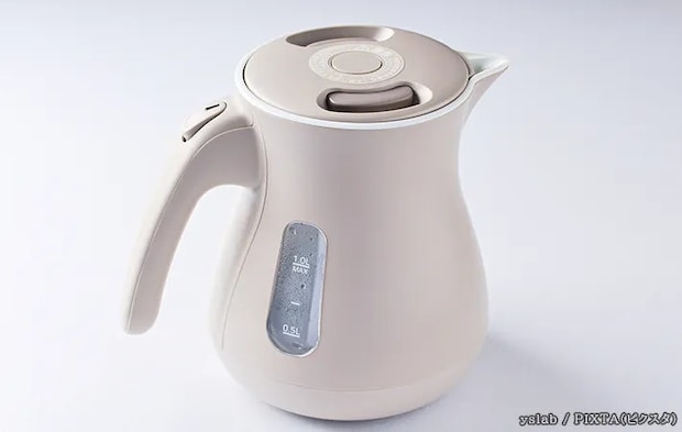 電気ケトルの写真