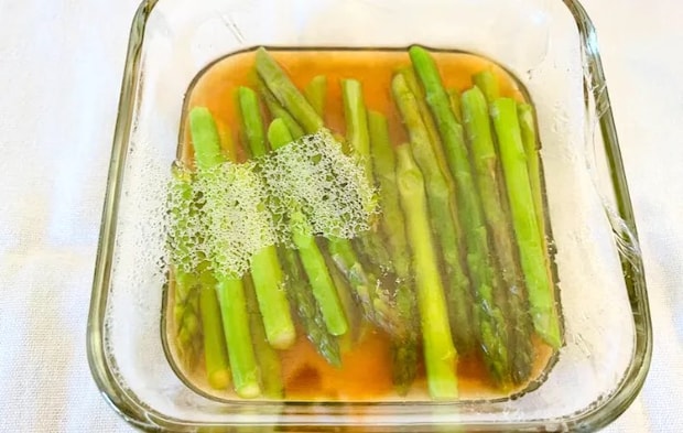 電子レンジで加熱後の写真（撮影：エニママ）