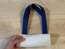 エコバッグに『持ち手』を巻きつけると？　完成形に「一番しっくりきた」「コレ求めてた」