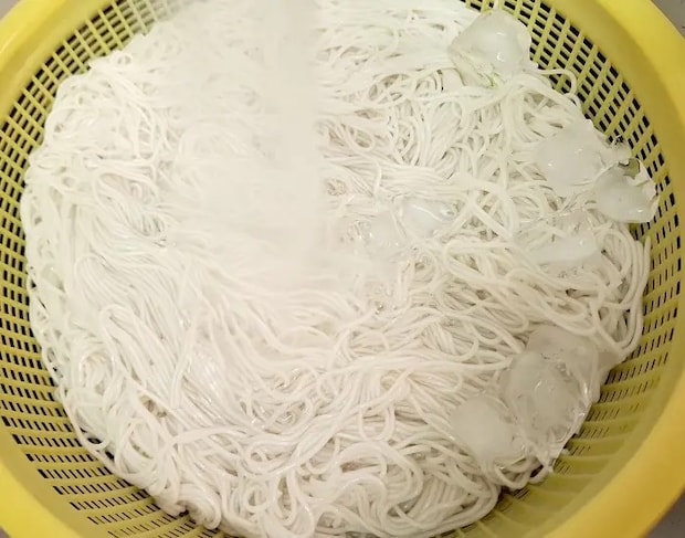 ゆでたそうめん