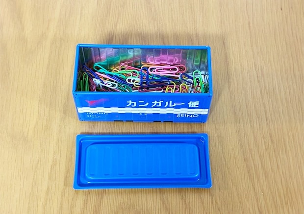 ブリック　コンテナ２０Ｆ　西濃運輸の写真（撮影：grapeライフハック編集部）