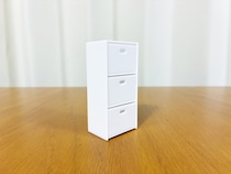 ダイソーで見つけたドール用のミニチュア引き出し　『じゃない』使い方に「生活が便利になった！」