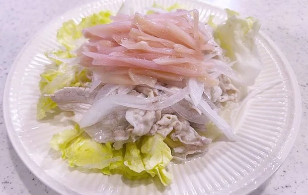 盛り付けた画像（撮影：エニママ）
