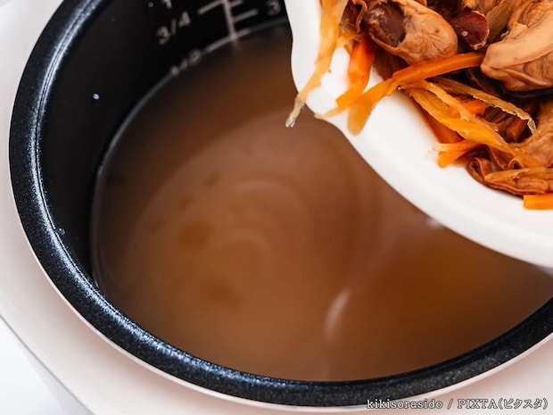 炊飯時、米と一緒に入れない方がいいものは？　象印マホービンが回答