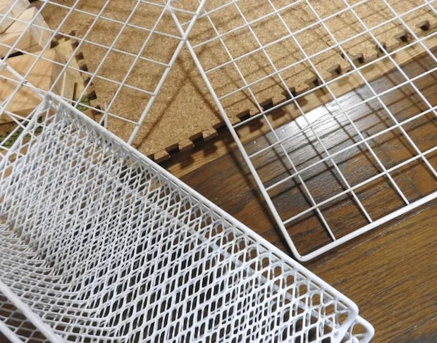 複数枚のワイヤーネット