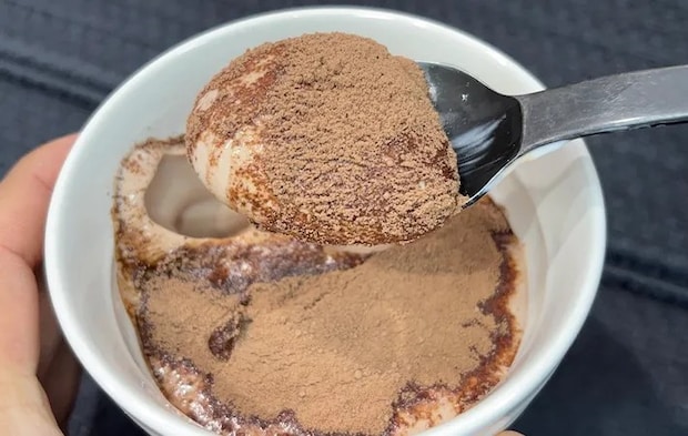 『生チョコ風スイーツ』の完成写真（撮影：キジカク）