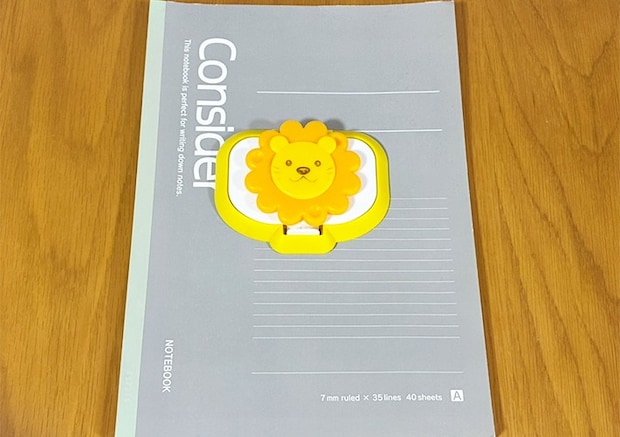 ウェットシート用フタの活用写真（撮影：grapeライフハック編集部）