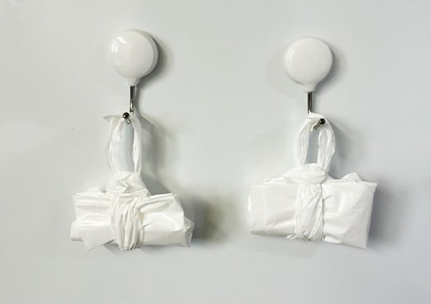 袋のたたみ方写真（撮影：grapeライフハック編集部）