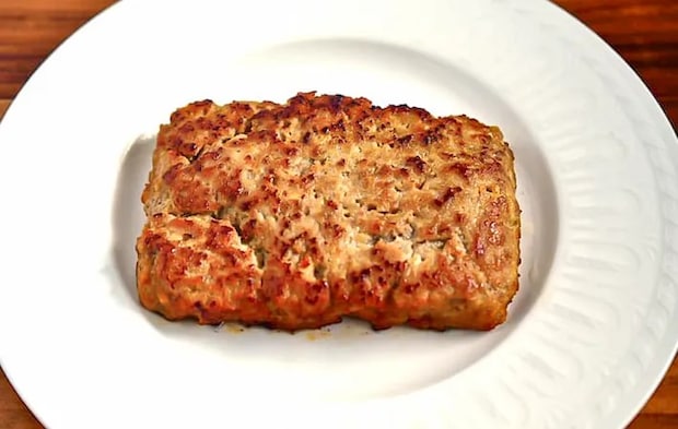 『豆腐ハンバーグ』の完成写真（撮影：小泉明代）