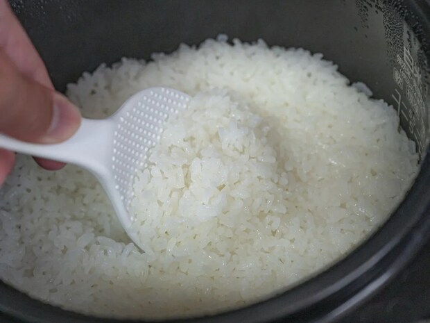 炊飯後に『15分』蒸らして！　米のツヤが変わる一手間に「絶対やる」「マジかよ」【炊飯テク4選】