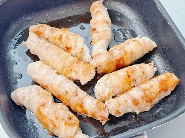 「これが本当の生姜焼き!」と夫が感動 豚バラでくるくる巻いた「食材」は?