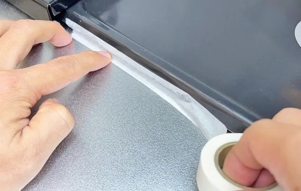 『無印良品 マスキングテープ』の使用写真（撮影：キジカク）