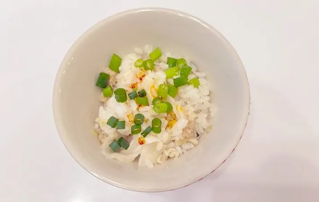 茶碗に盛りつけた画像（撮影：エニママ）