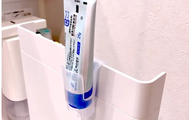 チューブホルダーとして使った画像（撮影:エニママ）