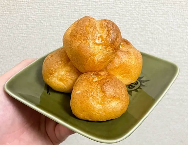 シュークリームの写真（撮影：grapeフード編集部）