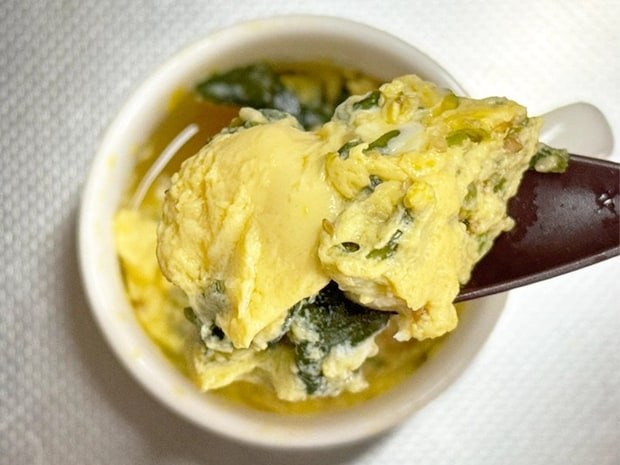 わかめスープの茶わん蒸し（撮影：grapeフード編集部）