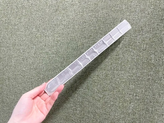 『ワンタッチバンド』を伸ばした写真（撮影：grapeライフハック編集部）