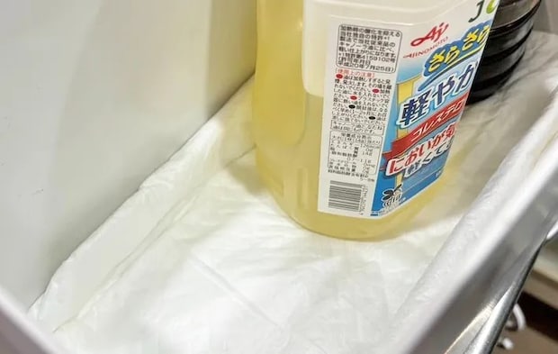 『ペットシーツ活用法』の写真（撮影：キジカク）