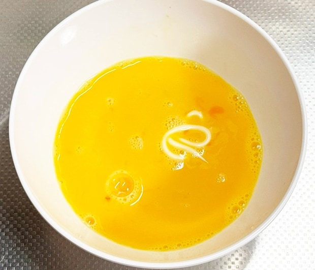 溶き卵（撮影：grapeフード編集部）