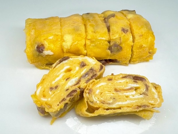 梅干し入りの玉子焼き（撮影：grapeフード編集部）