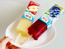 子供「アイス作って！」　紙パックジュースに棒を挿して冷凍庫に入れた結果…