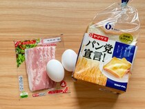 フライパンはもう使いません！　目玉焼きトーストを作る時は…