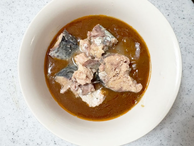 サバ缶カレーのレシピ