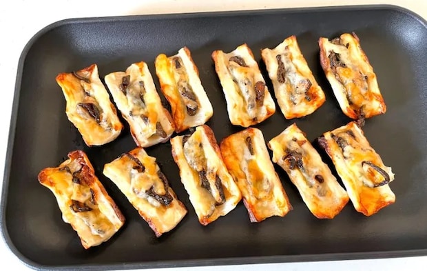 トースターで焼いた完成画像（撮影：エニママ）