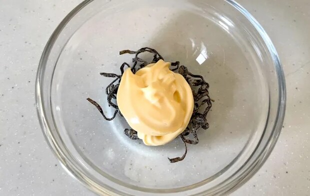 塩こんぶとマヨネーズの画像（撮影：エニママ）