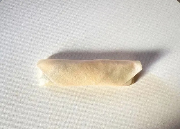 巻き終わりをとめた画像（撮影：エニママ）