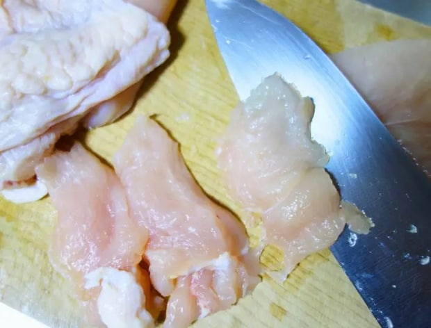 鶏むね肉の画像（撮影：エニママ）