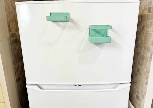 マグネット傘立ての活用写真（撮影：grapeライフハック編集部）